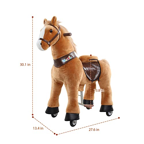 WondeRides Ride on Horse Toy, Kids Ride on Toy (Small Size 3, 30.1 Inch