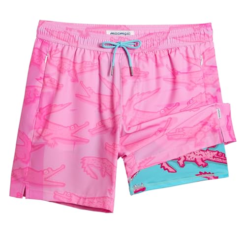 Maamgic Mens 7 Inch Swim Trunks