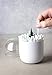 QUALY Winter Time Cotton Bud Holder, Unusual Home Decor, Centerpiece of Any Bathroom or Bedroom, Unique Cotton Buds Dispenser