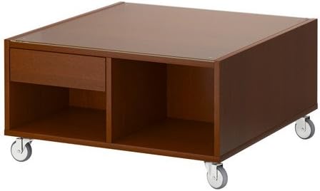 Amazon Com Ikea Coffee Table Medium Brown 426 2235 2226 Kitchen