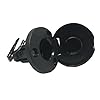 Pactrade-Marine-Black-Round-Rubber-Cap-2-Prong-Nylon-Stern-Light-Pole-Base-Socket-Plug-In