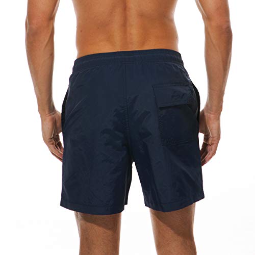 LEIDAI Men\'s Outdoor Boardshorts Swim Trunks Beach Shorts Swimming Trunks (2#, XXL (32.3in-40.2in))