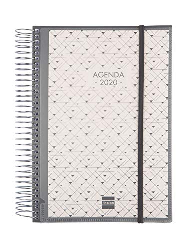 Finocam – Agenda 2020 1 Day Spiral Page Customisable Catalan