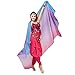 ROPALIA Womens Chiffon Belly Dance Shawl Veil Scarf Lightweight Scarf Perfect for Dancing Gradient Color 87