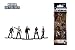 Jada Toys Nano Metalfigs 30413 AMC The Walking Dead Wave 2 Metals Die-Cast Collectible Toy Figures (5 Piece), 1.65