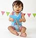 Splash About Happy Nappy Costume (Neoprene Swim Diaper) (Apple Daisy, (3-8 Months)), Medium