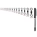Dr.Fish Barrel Fishing Swivels, Available from #12-#12/0, Stainless Swivels Fishing Tackle Saltwater, Freshwater, Leader/Line/Lure Connector