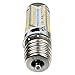 Mudder E17 4W Dimmable 3014SMD LED Light Bulb AC 110V (1 Pack, Warm White)