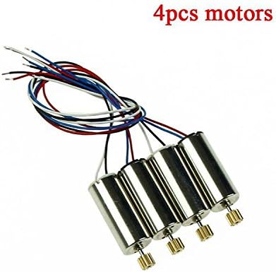 Czxin 4pcs Motor (CW CCW) Spare Parts for DFD F183 Rc Quadcopter Drone
