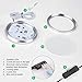 LE LED Under Cabinet Lighting Kit, 510lm Puck Lights, 3000K Warm White, Under Counter Lighting, Stick On Lights, for Kitchen, Closet Lights, Set of 3