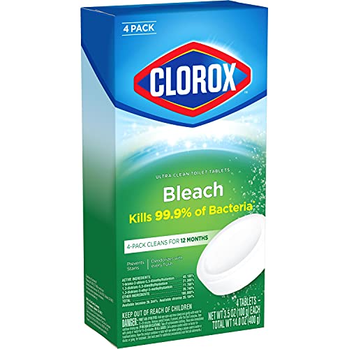 2000 Flushes 290074 Bleach Chlorine Antibacterial Automatic Toilet Bowl Cleaner, 1.25 Oz (885167282991)