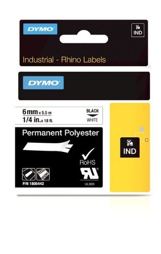 DYMO-Rhino-Permanent-Adhesive-Polyester-Label-Tape