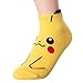Dani's Choice Famous Japanese Animation Print Crew Socks Pokemon Character Print Socks (4 pairs, size(24):23~25cm)