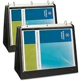 Business Source 1-Inch Easel Landscape Presentation Folder Binder (2)