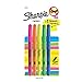Value 5 Pack Sharpie Assorted Highlighters, Narrow Chisel Tip, 5 Per Pack, Pink, Orange, Yellow, Green and Blue (1963990)