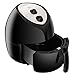 SUPER DEAL 5.8 Quarts Extra Large Air Fryer XL with Recipes & CookBook, Temperature Control, Non-stick Detachable Dishwashable Basket, Accurate Manual dials, Auto Shut off, 5.5 L Capacity