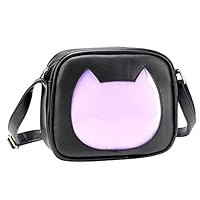 SteamedBun Ita Bag Cat Shaped Crossbody Purse Cell Phone Wallet Shoulder Bags with Insert