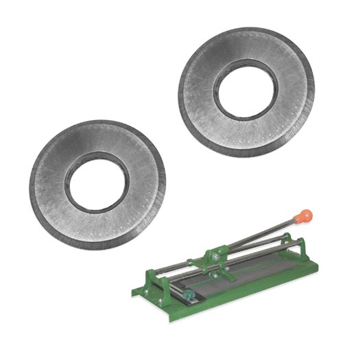 2pc 1/2" Tungsten Carbide Replacement Scoring Wheel Blade for Manual Tile Cutter