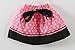 Mud Kingdom Toddler 1 Year Birthday Skirt Outfit Bow Cute Print Casual Summer Pink Skirt Set I AM 1