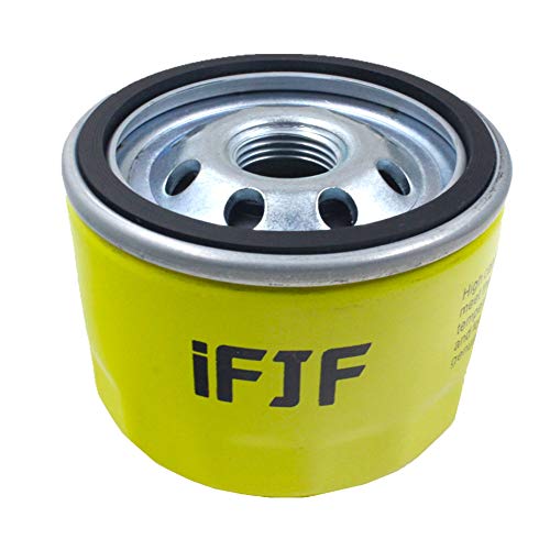 iFJF Spin-on Oil Filter Replace 696854, AM125424, 492932, GY20577, 49065-7007 for Briggs & Stratton, John Deere and Kawasaki Lawn Mower Engines