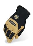 Heritage Stable Work Glove, Black/Tan, Size 7