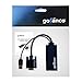 gofanco VGA to HDMI Converter Adapter USB Powered with 1080p & USB Audio Support – Male to Female for VGA-Equipped desktops and laptops to Connect to HDMI displays/HDTVs (VGAHDMI)