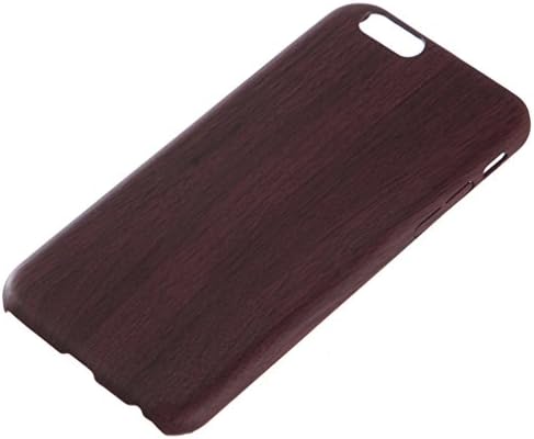 iPhone 6 Plus iPhone 6S Plus 5.5" Case Axixi Unique Real Handmade Natural Solid Wood Back Cover Backplate and Hard PC Hybrid On Cover Case for iPhone 6/6S Plus 5.5 inch (Color 6)