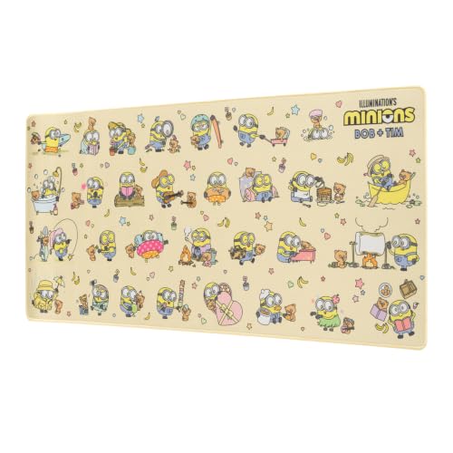 Grupo Erik Minions Large Mouse Mat, Gaming Mouse Pad XXL - Tim & Bob Minion