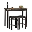 Linon Tavern Collection 3-Piece Table Set