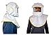 Sandblasting Hood with large viewing screen for anti dusk protection