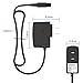 15V Shaver Charger for Philips QP6510 QP6520 Beard Trimmer for Norelco All-in-One, Philips QG BG HQ RQ XL XLCC X HS QC QT QS AT PT Series Razor Power Supply Charging Cord (Black)