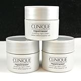 Lot of 3 CLINIQUE REPAIRWEAR SCULPTING NIGHT CREAM 3 x 0.5 oz/15 ml = 1.5 oz/45 ml