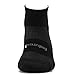 Feetures High Performance Max Cushion Quarter Sock for Women & Men - Moisture-Wicking Athletic Socks - Black, M (1 Pair)