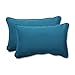Pillow Perfect 547442 Outdoor/Indoor Spectrum Peacock Lumbar Pillows, 11.5