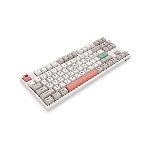 EPOMAKER AKKO 3087 9009 Retro 87-Key Tenkeyless Mechanical Keyboard with Cherry MX Switch, N-Key Rollover, 85% PBT Keycaps, Type C Port for Gamers (Cherry Red Switch, 3087-9009)