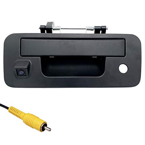 Master Tailgaters Black Tailgate Handle with Backup Camera Replacement for Nissan Titan 2013-2015