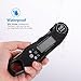 AMIR Digital Meat Thermometer, WATERPROOF Instant Read Cooking Thermometer, UPGRADED WITH BACKLIGHT CALIBRATION, Fast Probe, for Kitchen, BBQ, Grill Food, Auto On/Off, Battery Included (Black)