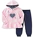 Kids Headquarters Baby Girls' Fleece Jog Set