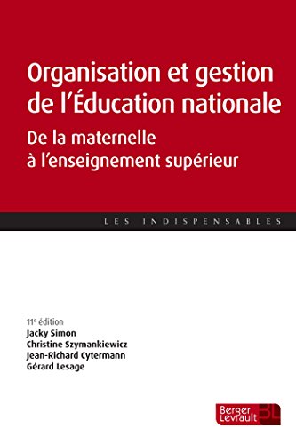 Organisation et gestion de l'Éducation nationale