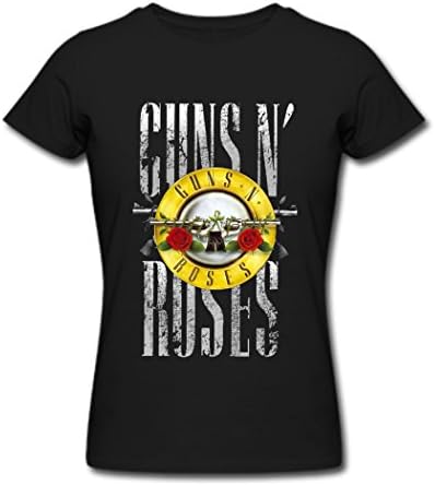 Female Gun n Rose Shut logo2016 T shirts S