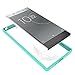 Sony Xperia XZ Premium Case [ Teal ],UCC Crystal Clear,TPU Bumper Ultra Slim Protective Case with Anti-Scratch for Sony Xperia Premium [Teal]