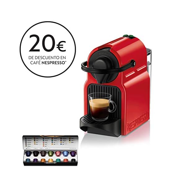 Krups Nespresso Inissia XN1005 Cafetera monodosis de cápsulas