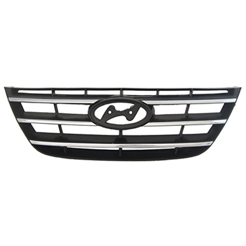 CPP Black Grille Assembly for 2009-2010 Hyundai Sonata HY1200152