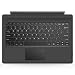 MoKo Microsoft Surface Pro 7/ Pro 6 / Pro 5 (Pro 2017) / Pro 4 / Pro 3 Type Cover, Lightweight Slim Wireless Bluetooth Keyboard with Two Button Trackpad and Built-in Rechargeable Battery, Gray primary