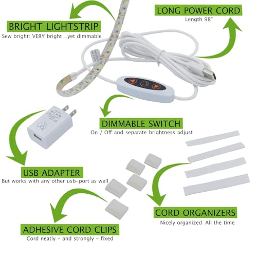 Madam Sew Sewing Machine Light Strip | 12