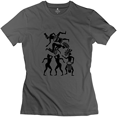 New Arrival Mus African Dance Women's Tshirt DeepHeather Size L