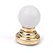 MagiDeal 1:12 Scale Dollhouse Miniature Mini Ball Shape Table Lamp LED Light