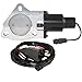 Quick Time Performance QTEC30CP 3.00 Inch QTP Electric Exhaust Cutout Combo Kit
