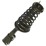 Prime Choice Auto Parts CST100092 Quick Install Complete Strut And Coil Spring Assembly Rear Left Drivers Side