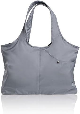 Super Light Nylon Multi Pockets Mommy Tote Diaper Bag (Grey)